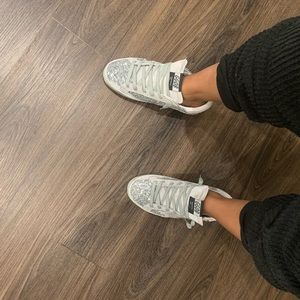 Golden Goose Glitter Superstar Sneakers!!